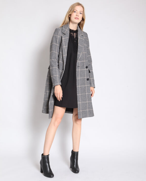 Robe détail dentelle noir - Pimkie