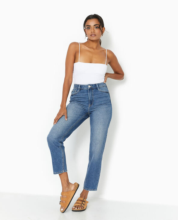 Jean mom taille haute Pimkie