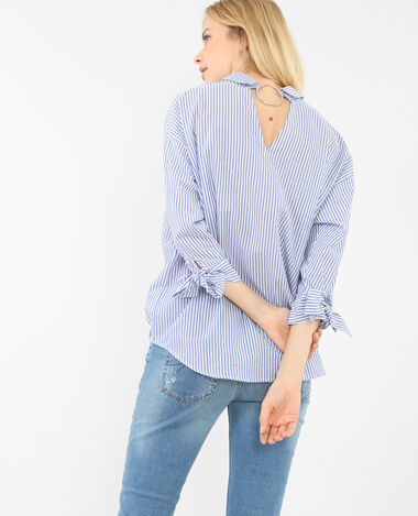 Chemise rayée blanc - Pimkie