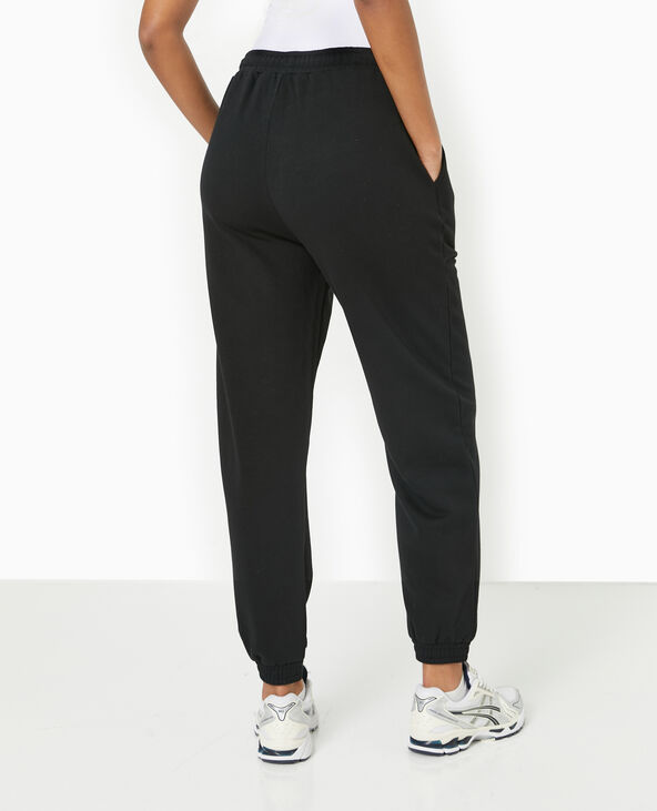 Pantalon de jogging en molleton noir - Pimkie