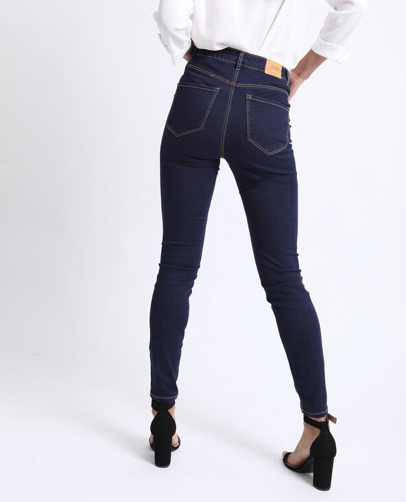 Jean skinny taille haute bleu - Pimkie