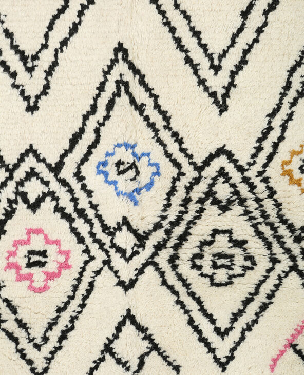 Tapis berbère multicolore bleu - Pimkie