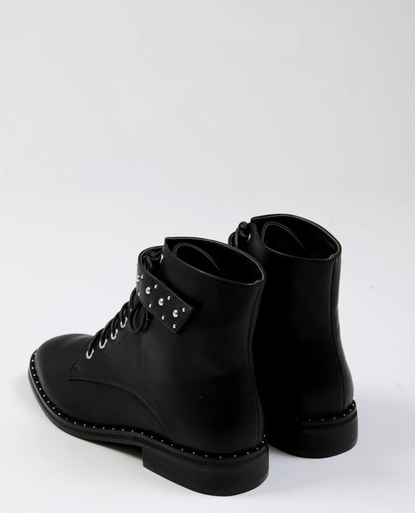 Boots à clous noir - Pimkie