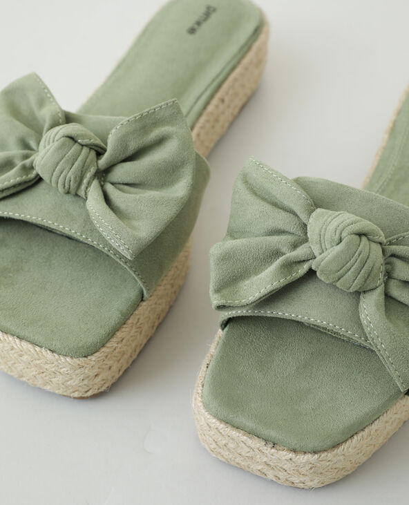 Mules avec noeud sales
