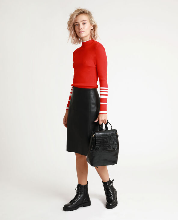 Pull moulant rouge - Pimkie