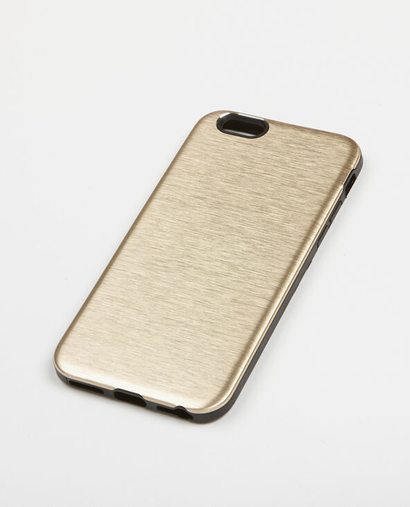 Coque compatible iPhone 6/6S doré - Pimkie
