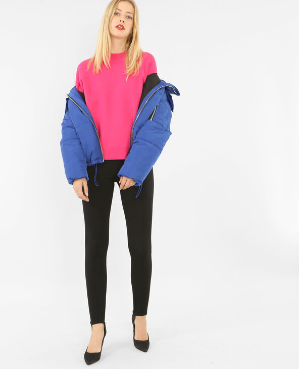 Doudoune oversized bleu marine - Pimkie