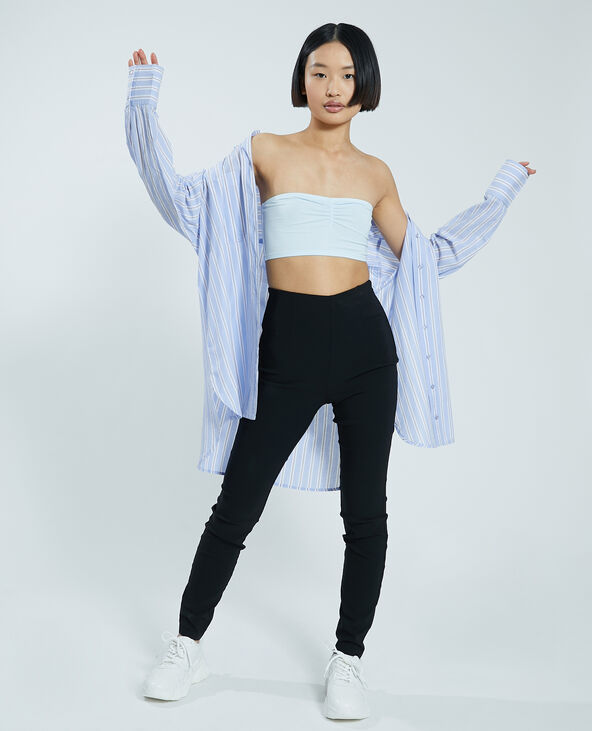 Brassière bandeau bleu clair - Pimkie