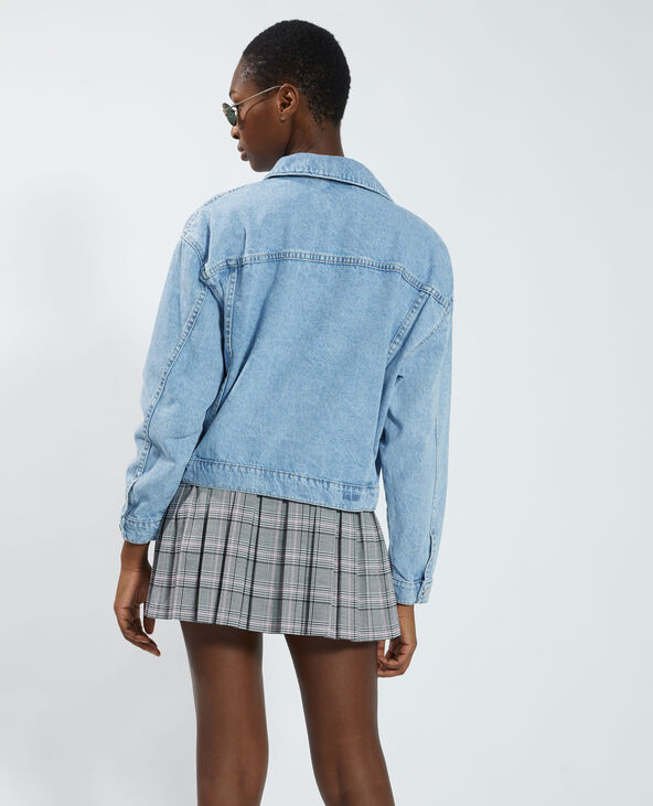 Veste en jean bleu - Pimkie