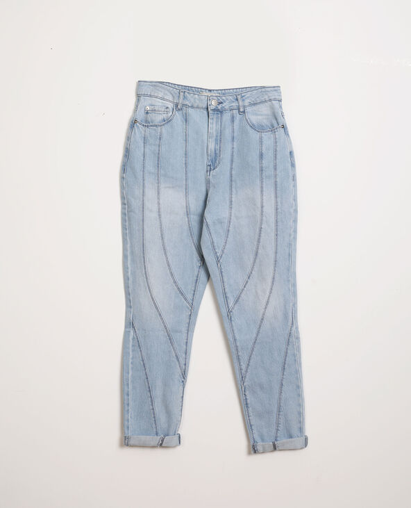 Jean mom bleu clair - Pimkie