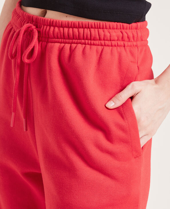 Pantalon de jogging en molleton rouge - Pimkie