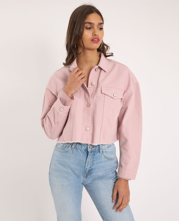 Veste en jean courte