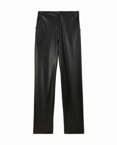Pantalon simili cuir Pantalon droit et skinny en simili cuir Pimkie