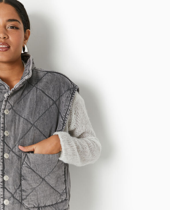 Veste sans manche grise 2025