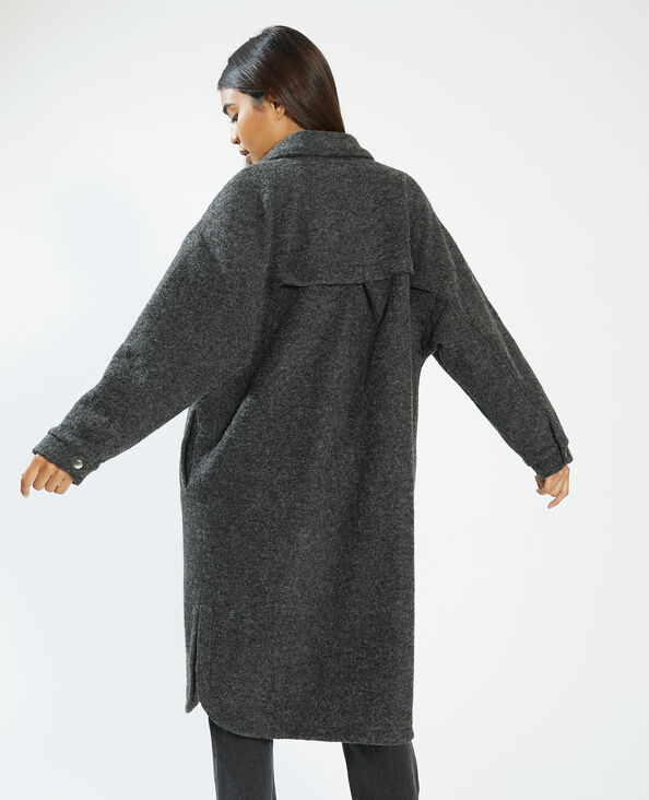 Manteau surchemise gris - Pimkie