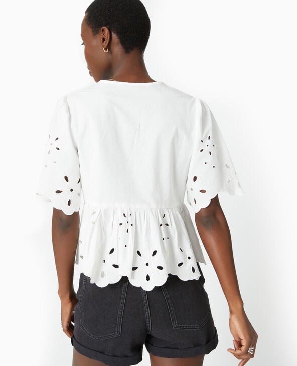Blouse broderie anglaise pimkie shop