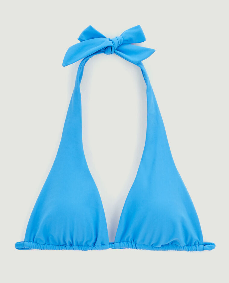 Haut de maillot triangle 8 positions bleu - Pimkie