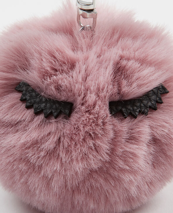 Porte-clés pompon rose clair - Pimkie
