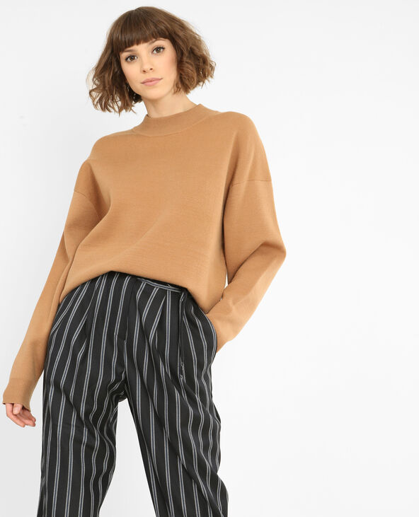 Pull oversized marron - Pimkie