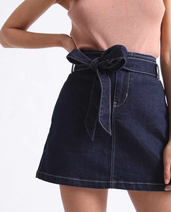 Jupe en 2025 jean avec ceinture