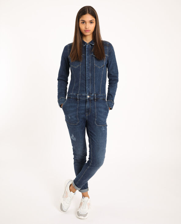 Combi pantalon en jean