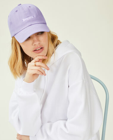 Casquette brodée lilas - Pimkie