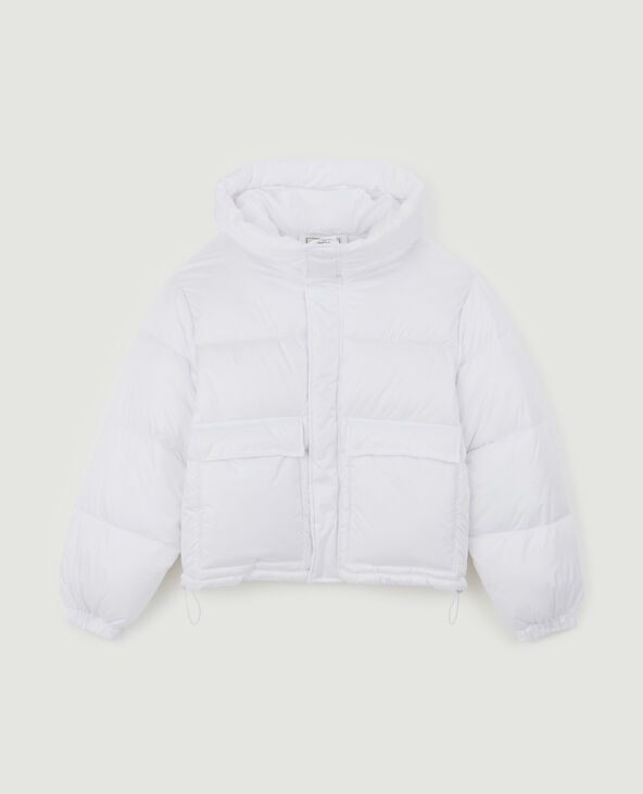 Doudoune oversize shop blanche femme