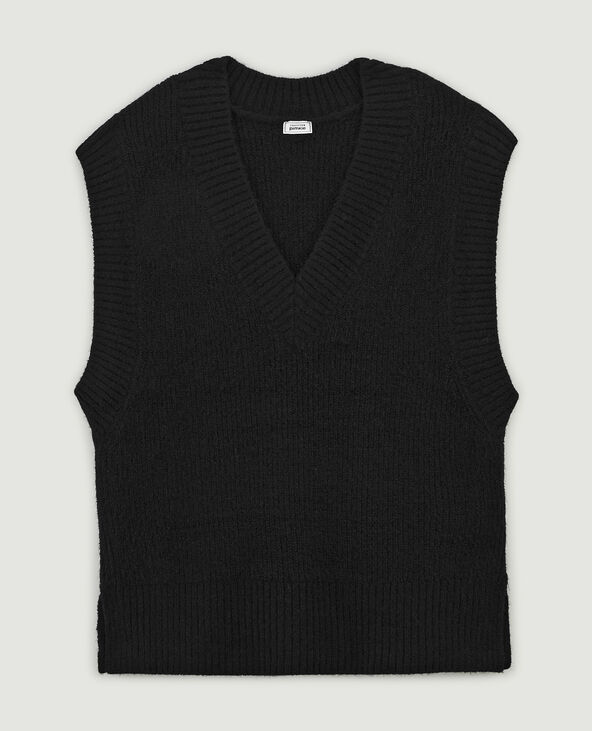 Pull sans manches oversize noir - Pimkie