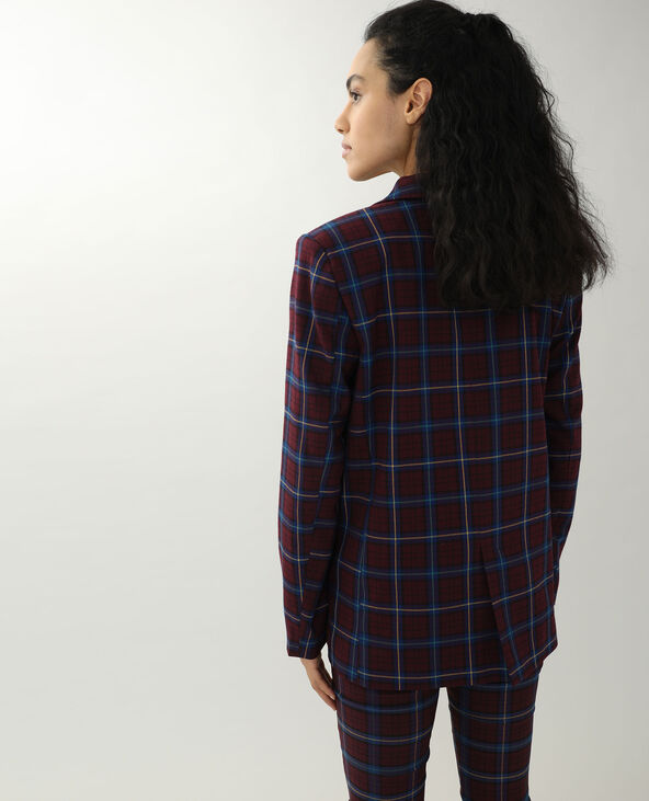 Veste longue bordeaux - Pimkie