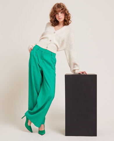 Pantalon à pinces vert olive - Pimkie