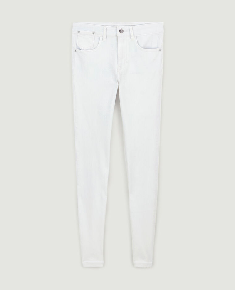 Jean skinny push up blanc - Pimkie