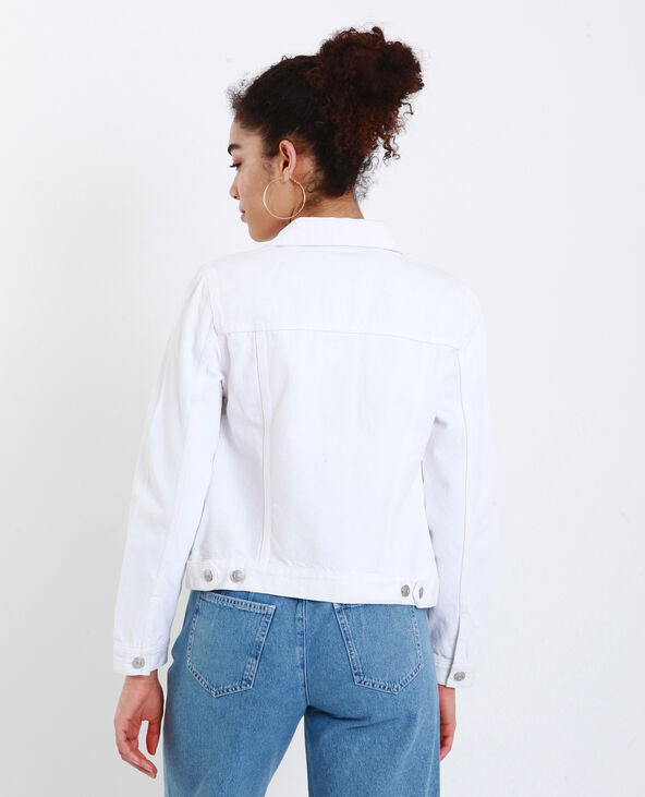 Veste en jean écru - Pimkie