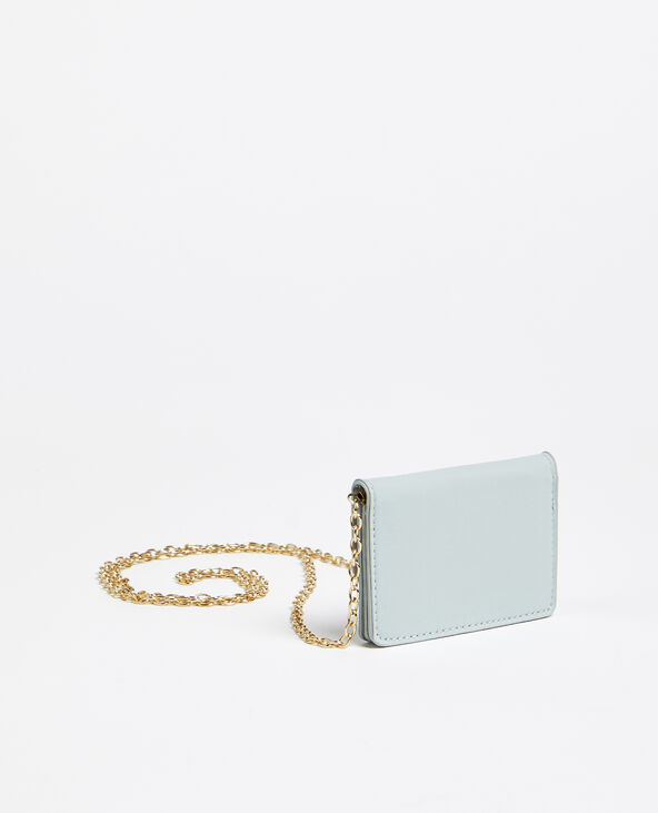 Porte-monnaie avec bandoulière bleu clair - Pimkie