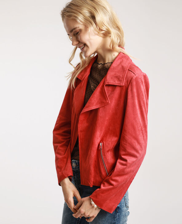Veste suédine rose - Pimkie