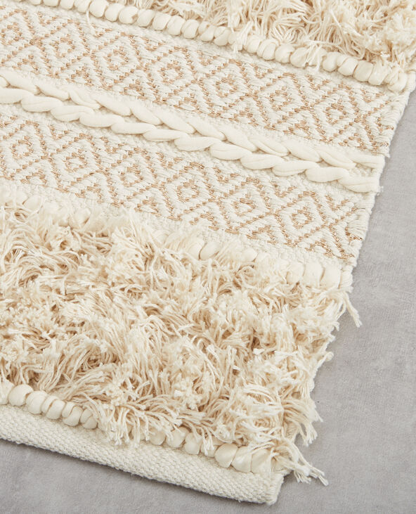 Tapis lurex blanc - Pimkie