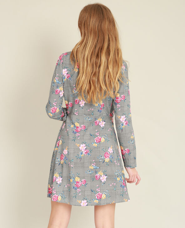 Robe portefeuille noir - Pimkie