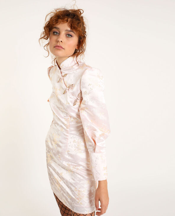 Robe esprit asiatique beige - Pimkie