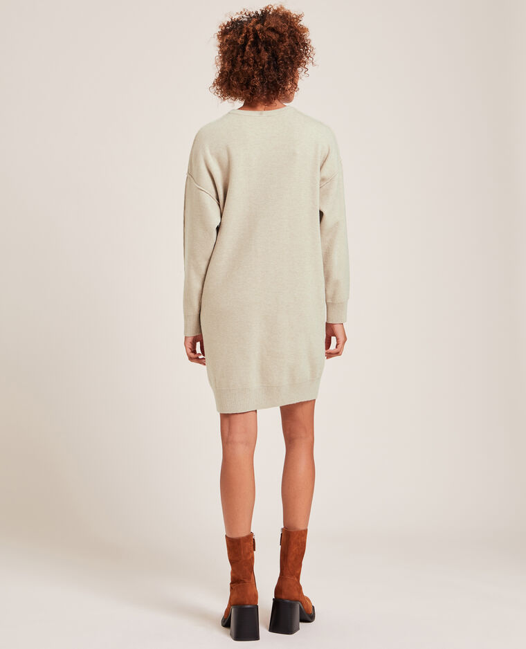 Robe pull beige - Pimkie
