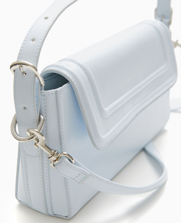 Sac baguette porté épaule bleu clair - Pimkie