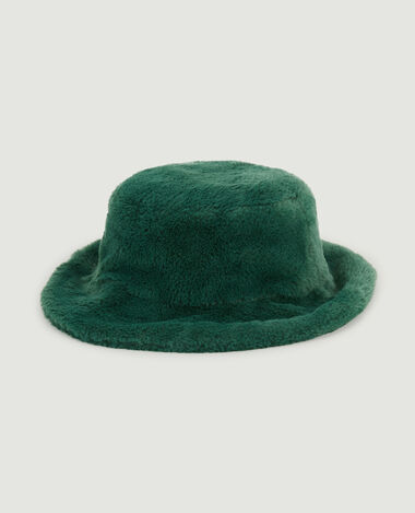 Bob effet fourrure vert - Pimkie