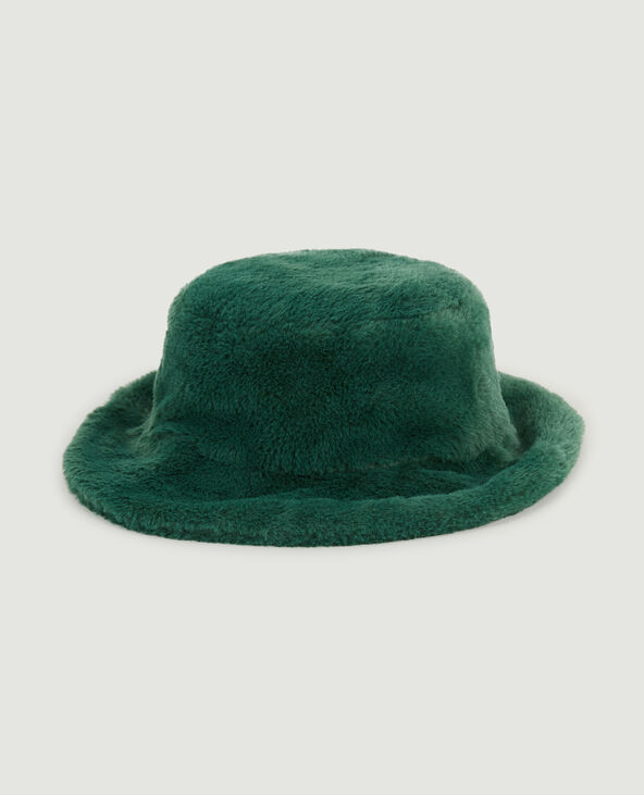Bob effet fourrure vert - Pimkie