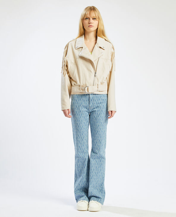 Veste franges
