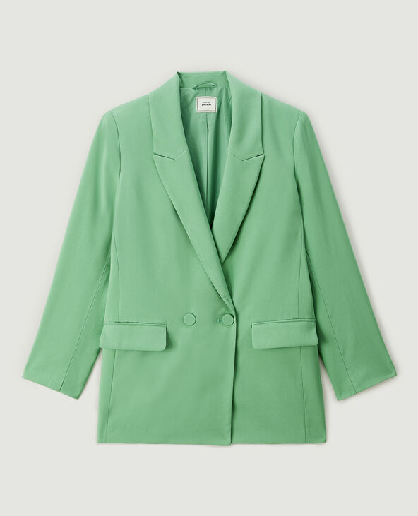 Veste blazer oversize vert olive - Pimkie