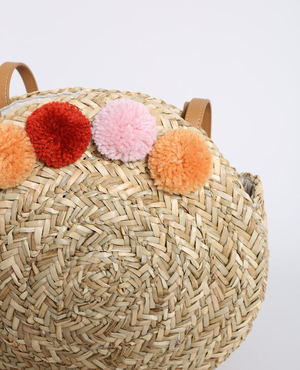 Sac rond paille pimkie cheap