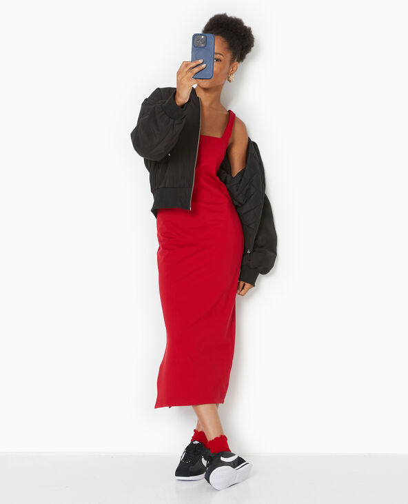 Robe longue et moulante en maille Pimkie