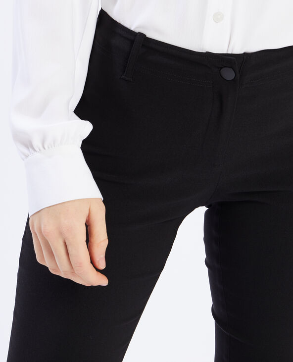 Pantalon flare noir - Pimkie