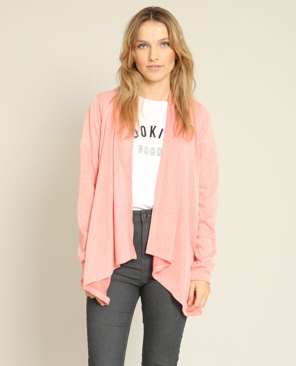 Gilet fin rose - Pimkie