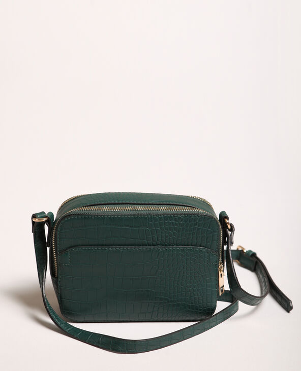 Sac croco vert anis - Pimkie
