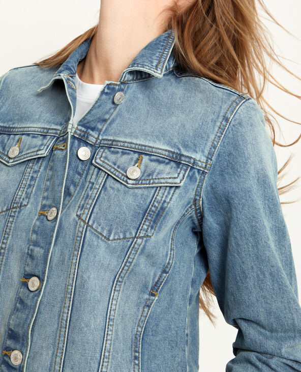 Veste en jean bleu - Pimkie