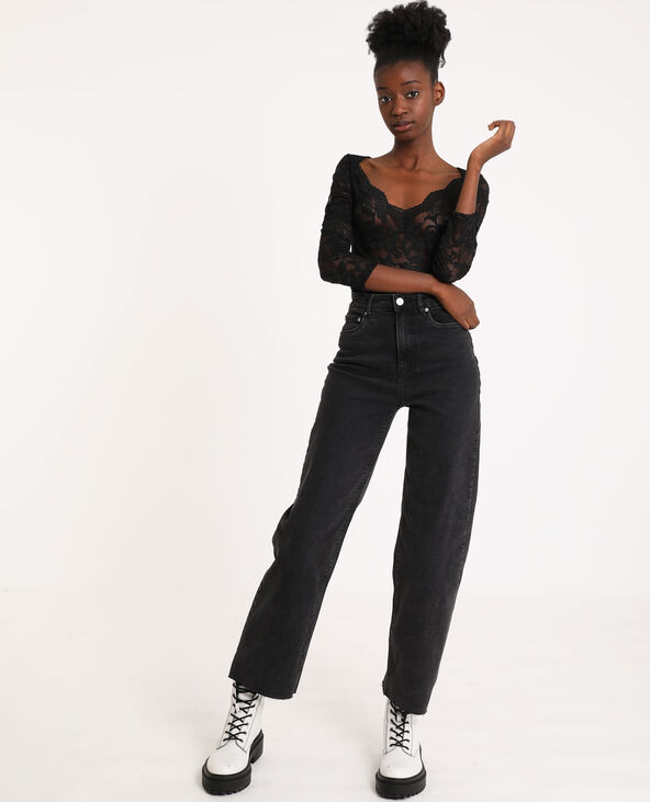 Body en dentelle noir - Pimkie